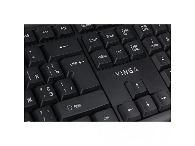 Клавіатура Vinga KB110BK - фото 4