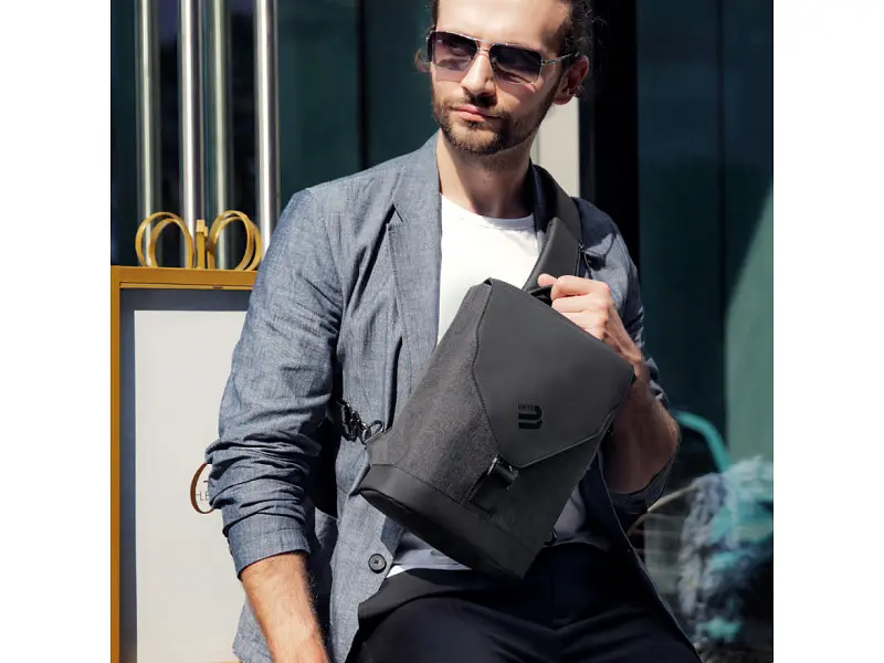Рюкзак з одною лямкою Mark Ryden Cover MR7229 Black - фото 4