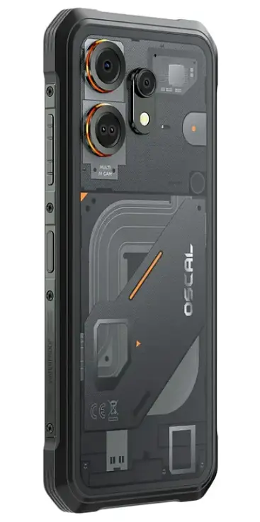 Смартфон Blackview Oscal Marine 3 8/256Gb Phantom Black Global version - фото 4