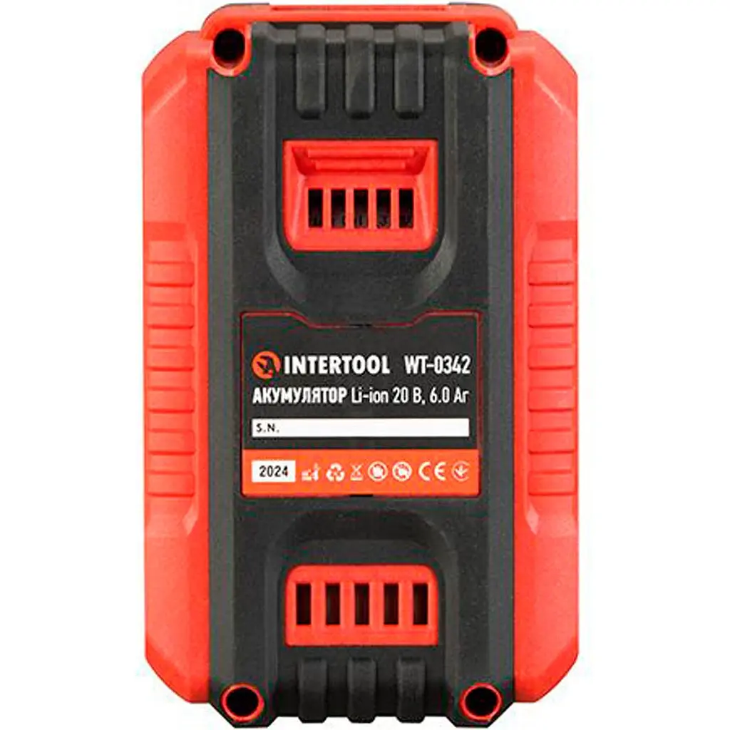 Акумулятор до електроінструменту Intertool STORM WT-0342 20V [114339] - фото 7