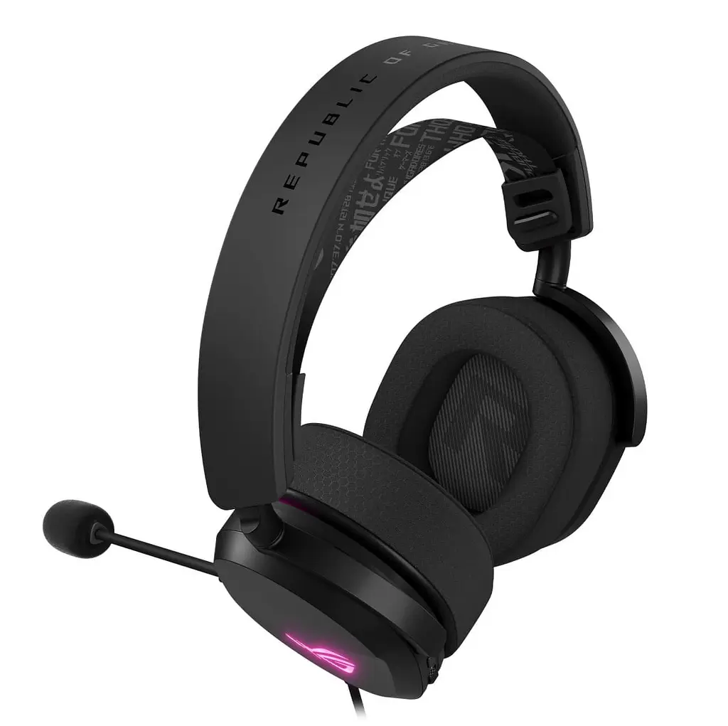 Ігрова гарнітура ASUS ROG Pelta Core USB-C RGB Black (90YH04E0-BHUA00) - фото 2