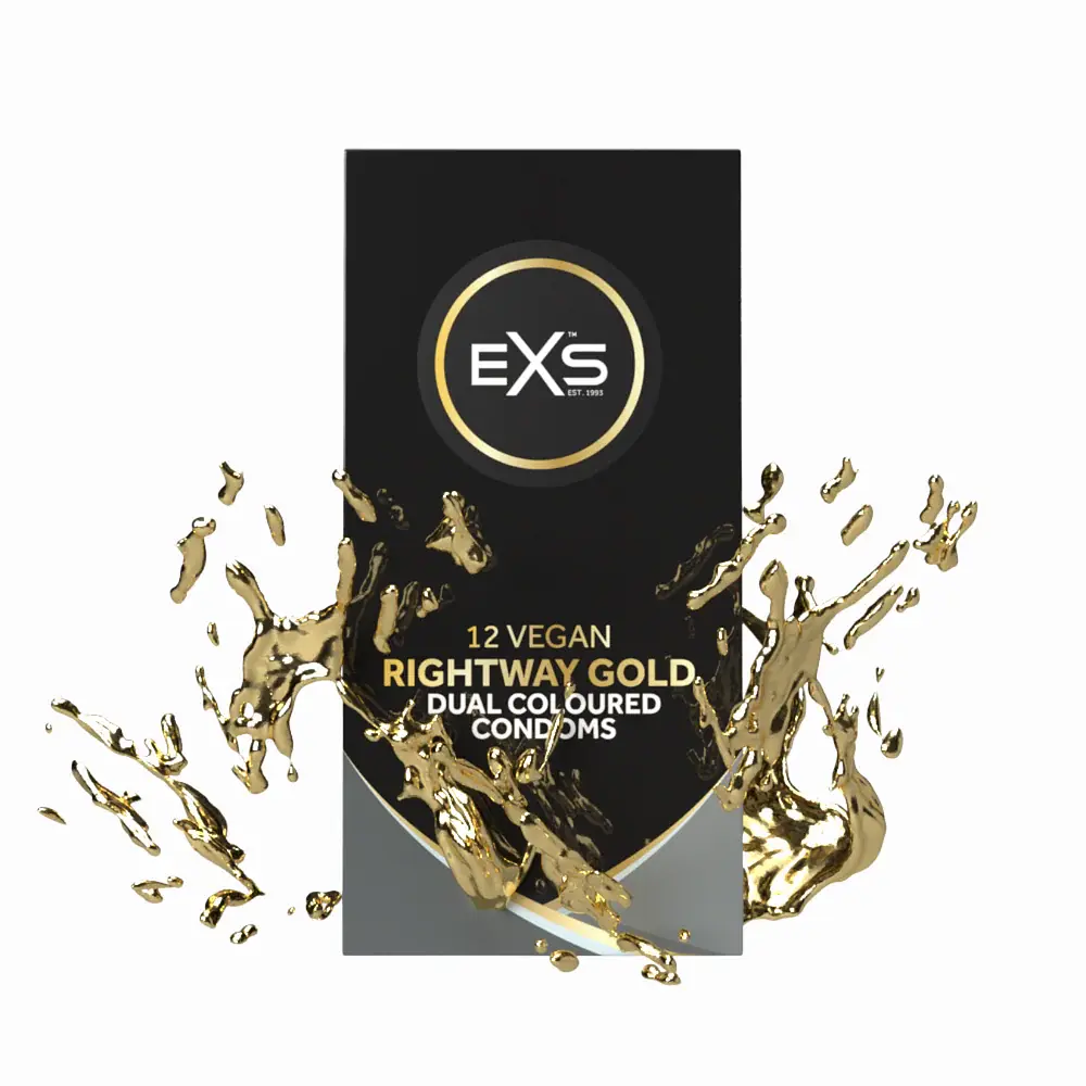 Презервативи EXS Rightway Gold Condoms 12 шт 81240009403 104685 - фото 3