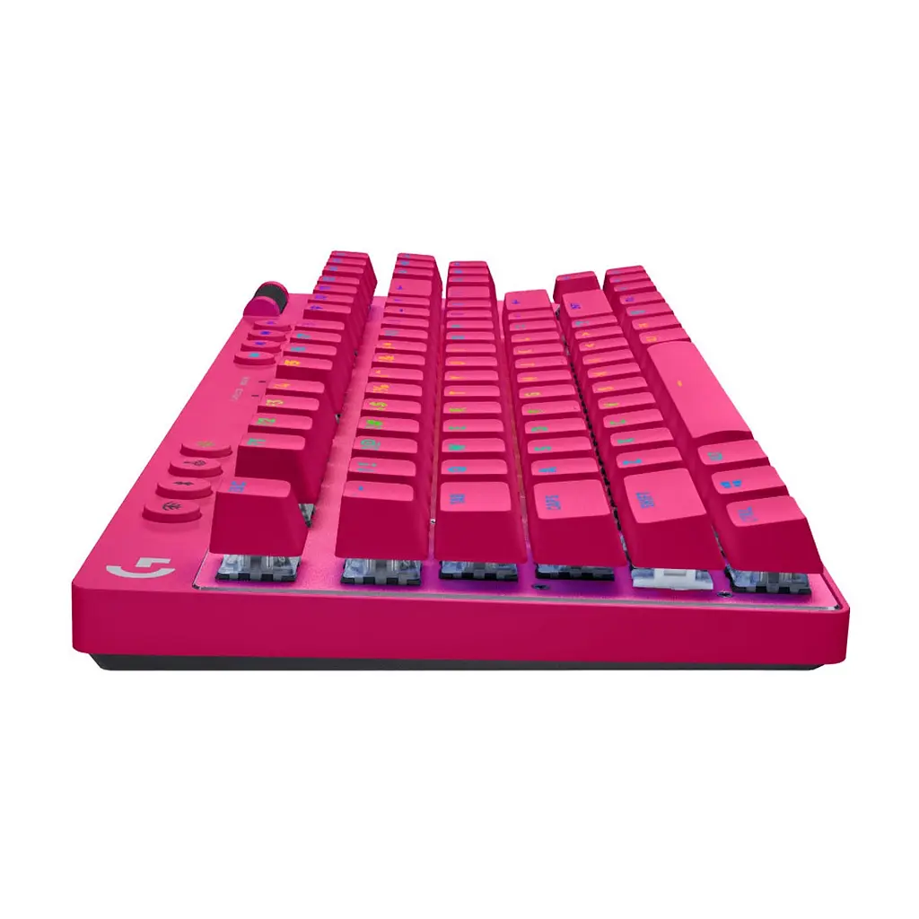 Клавіатура Logitech G PRO X TKL Lightspeed Tactile USB UA Magenta (920-012159) - фото 3