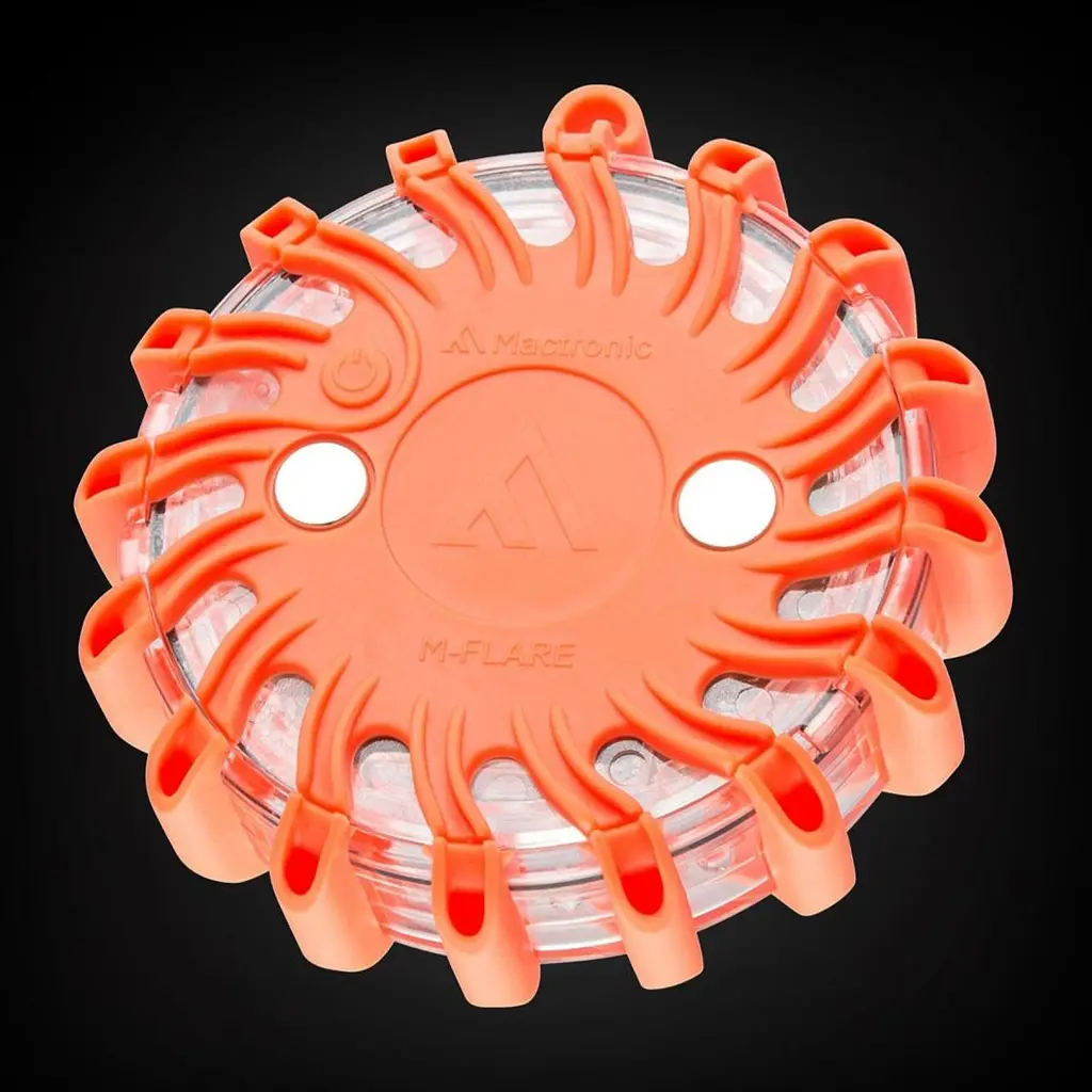 Комплект ліхтарів професійних Mactronic M-Flare (65 Lm) Amber Magnet Synch Recharg 12/220V (PSD0012) - фото 8