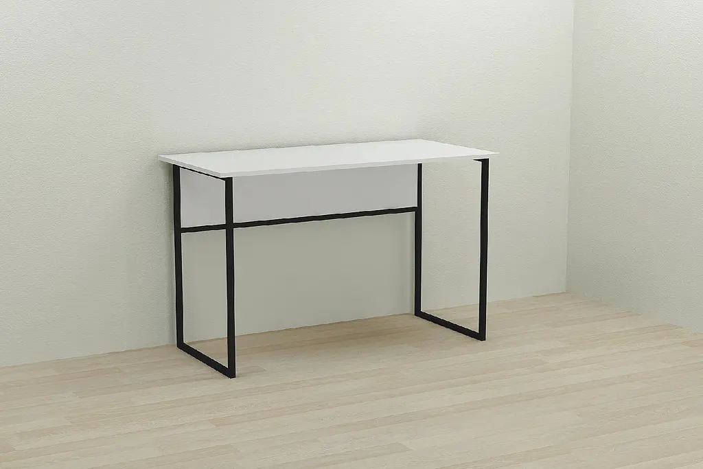 Комп'ютерний стіл Ferrum-decor Коді 75x120x60 чорний ДСП Білий 16мм (FRD-103741) - фото 4