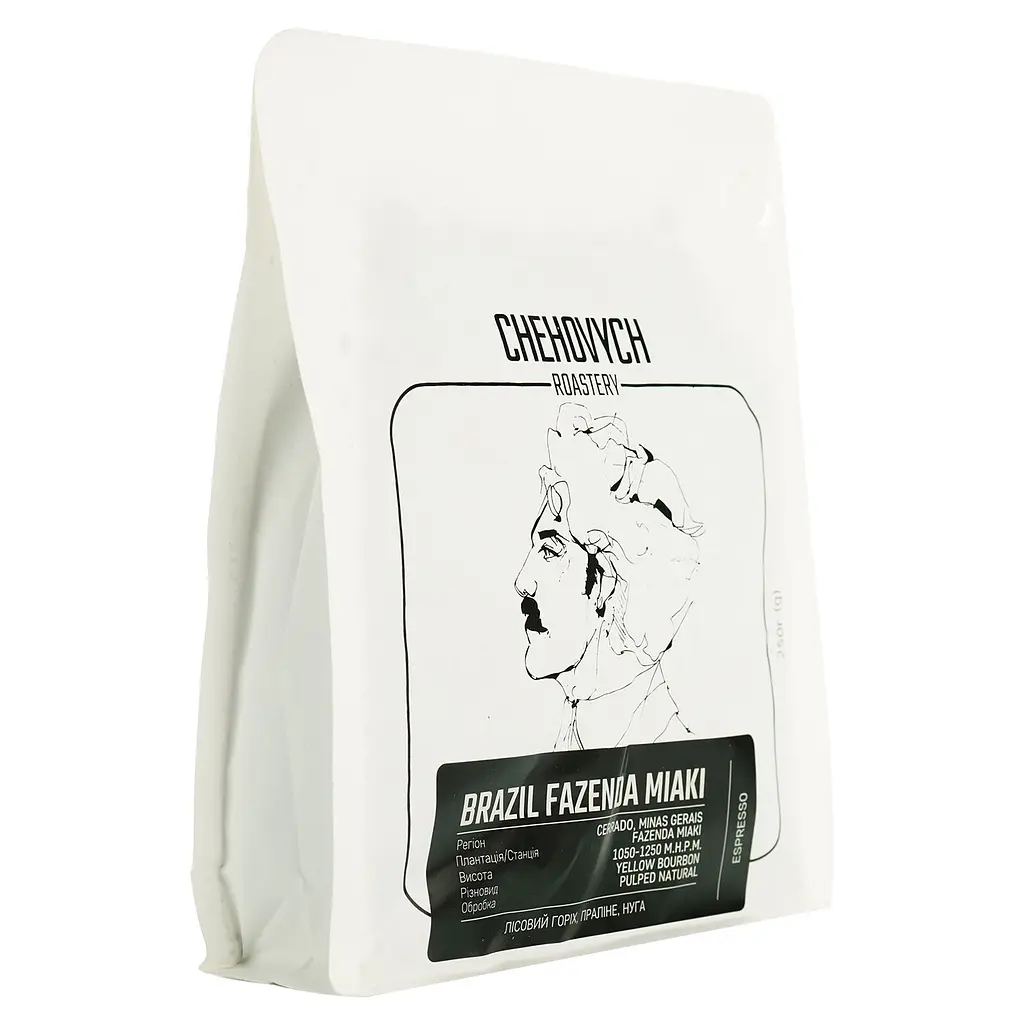 Кава зернова Chehovych Brazil Fazenda Miaki, 250 г - фото 2