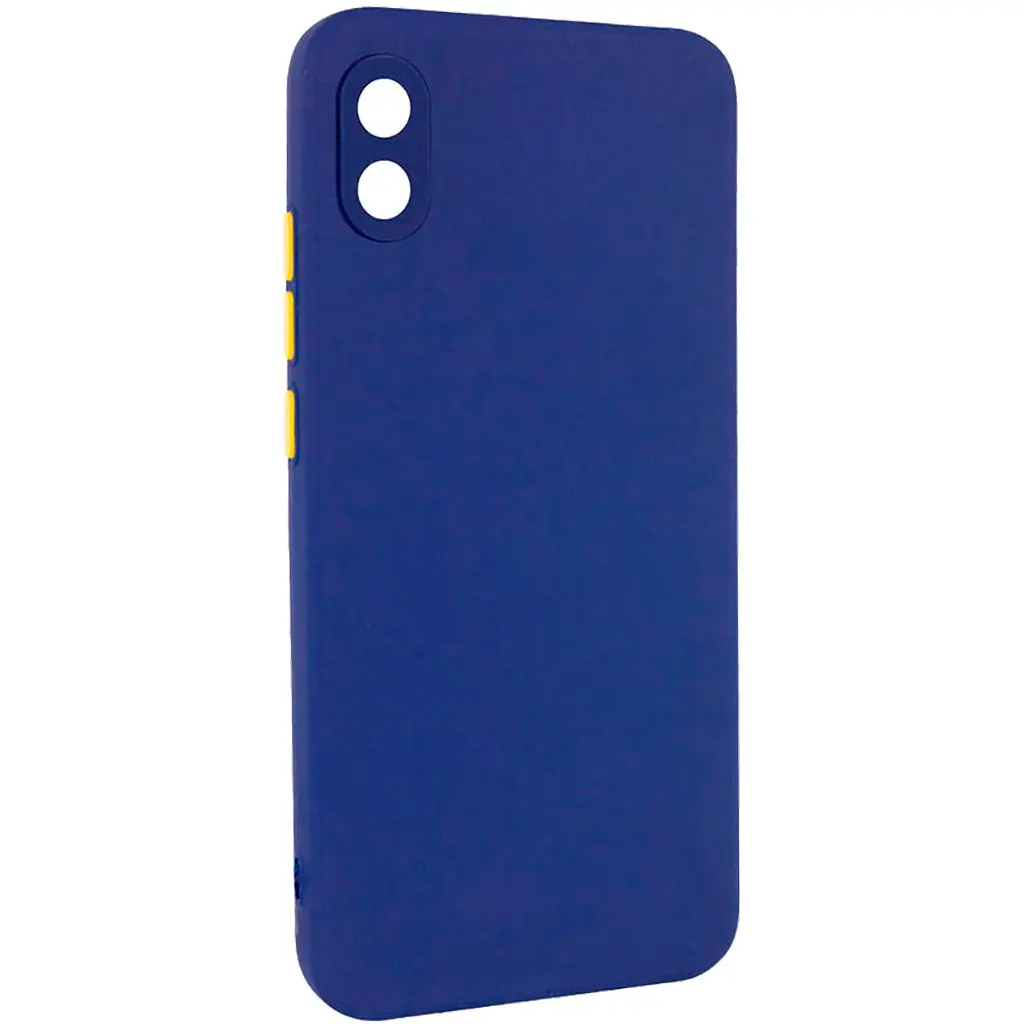 Чохол-накладка Square Full Camera Case для Xiaomi Redmi 9A/9AT [Blue] [70526] - фото 1