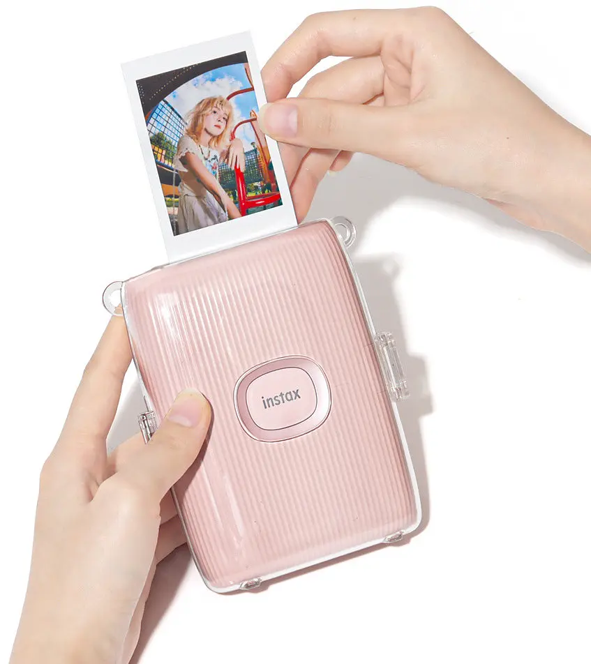 Чехол для фотопринтера Fujifilm Instax Mini Link 2 Прозрачный - фото 7
