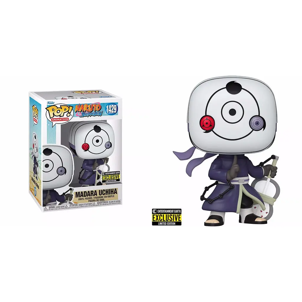 Фигурка Funko Pop Наруто Мадара Учиха Naruto Madara Uchiha 10 см Exclusive N MU 1429E - фото 1