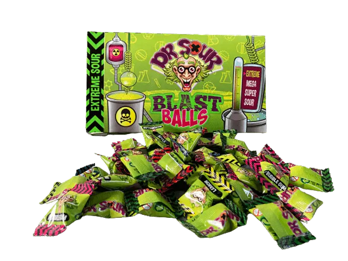 Кислі льодяники Dr. Sour Blast Balls 90г - фото 4