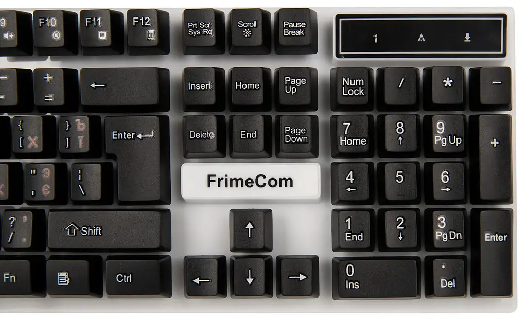 Клавіатура FrimeCom FC-801А-USB Чорний - фото 5