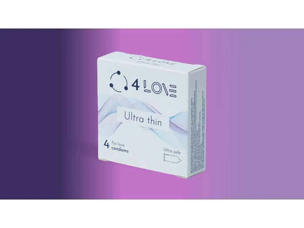 Презервативи 4LOVE 4 Ultra thin ультра тонкі