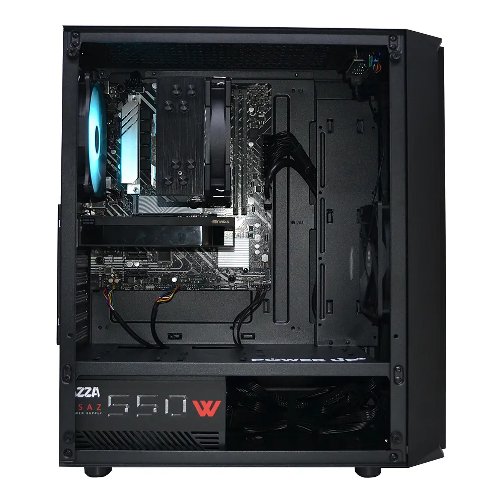 Робоча станція Power Up Desktop #180 Core i3 12100F/16 GB/SSD 512 Gb/NVIDIA Quadro RTX A2000 6GB - фото 2