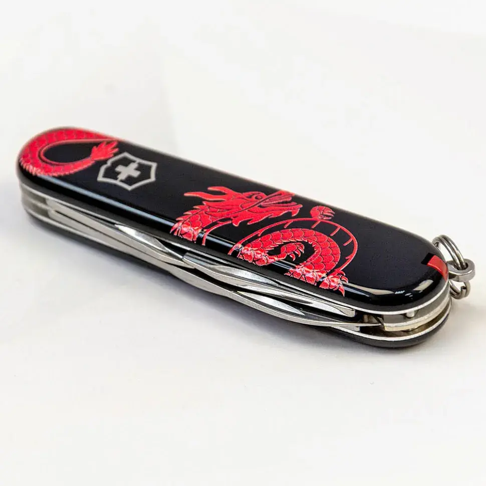 Ніж Victorinox Spartan Zodiac 91 мм Червоний дракон (1.3603.3_Z3361u) - фото 4