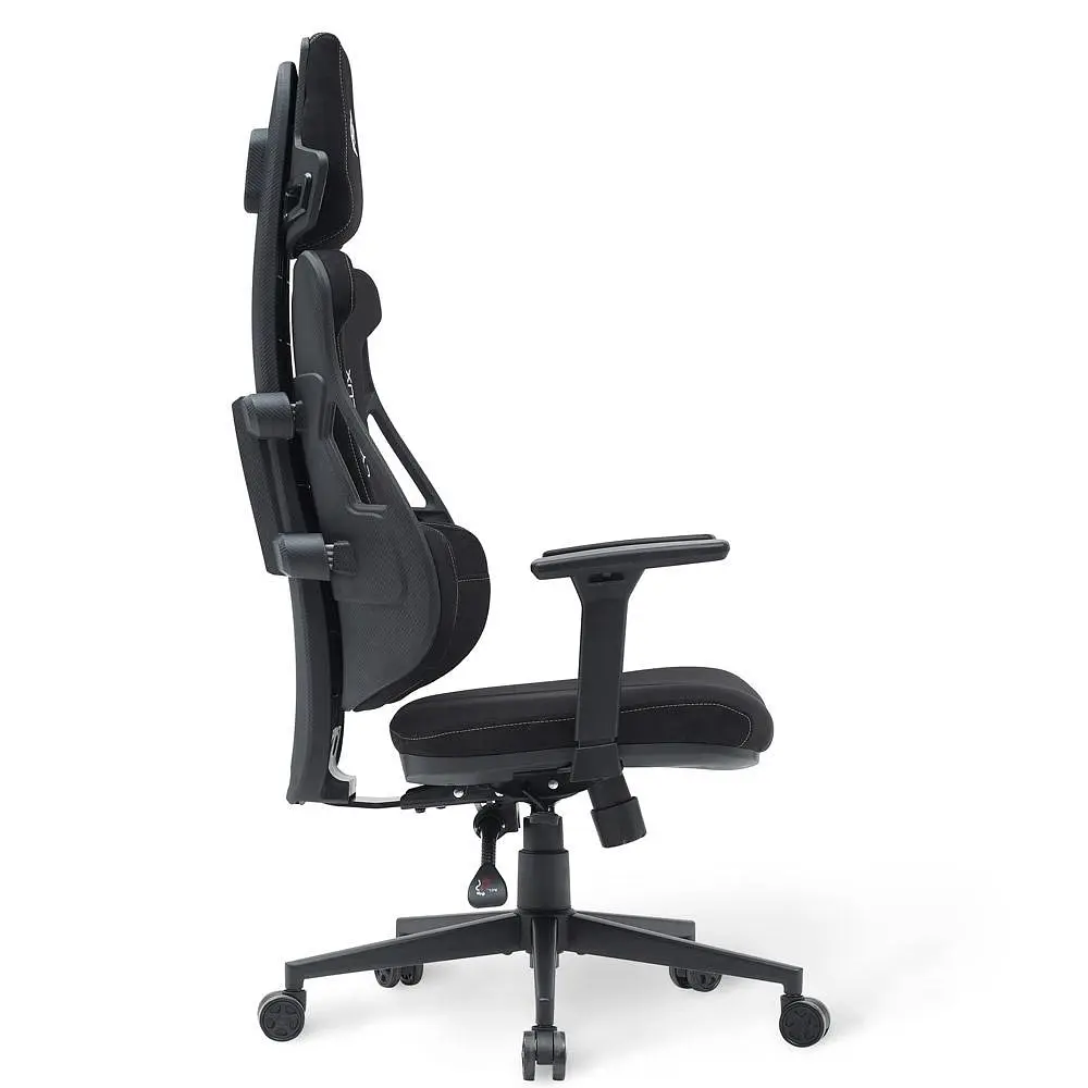 Геймерське крісло Mealux Cyberlux V8 Fabric Black (GM-V8 FB) - фото 3