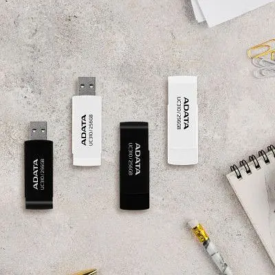 USB флеш накопичувач ADATA 256GB UC310 Black USB 3.0 (UC310-256G-RBK) - фото 9