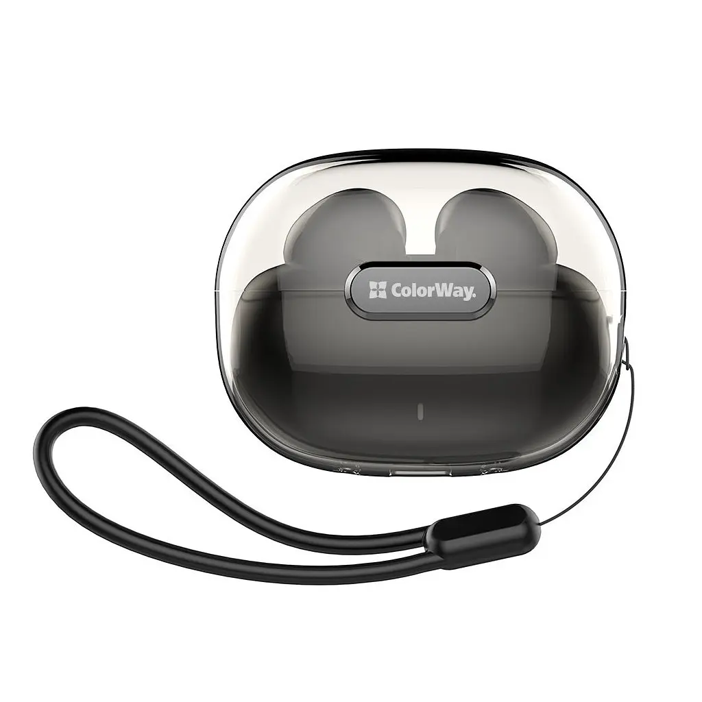 Навушники ColorWay Slim TWS-2 Earbuds Black (CW-TWS2BK) - фото 5