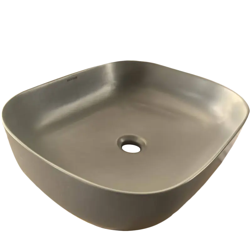 Умивальник накладний Mixxus Premium Diverse-0115 490x395x135 мм MP6650, Графит - фото 4