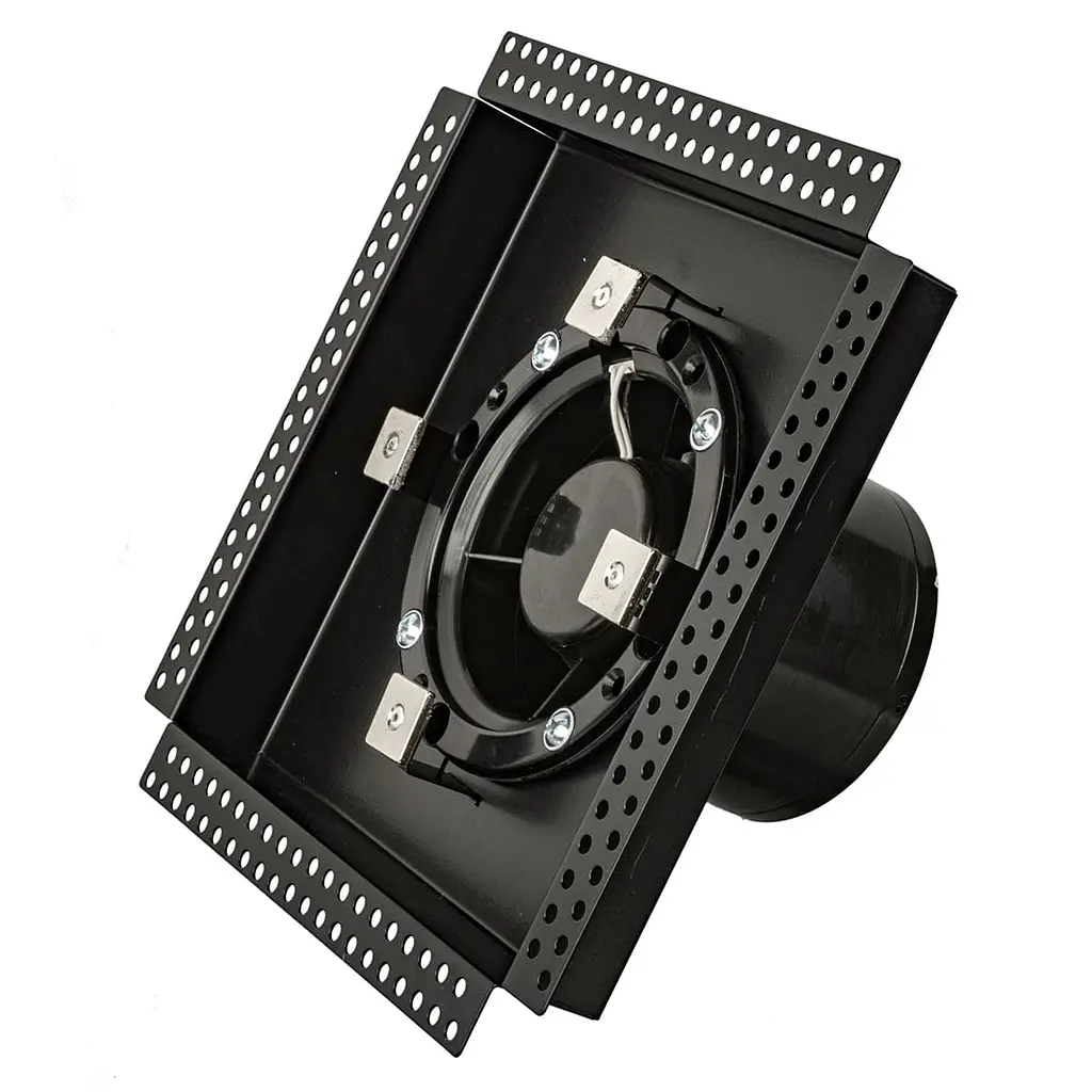 Декоративный вентилятор cкрытого монтажа Sava Line MS-100Black - фото 6