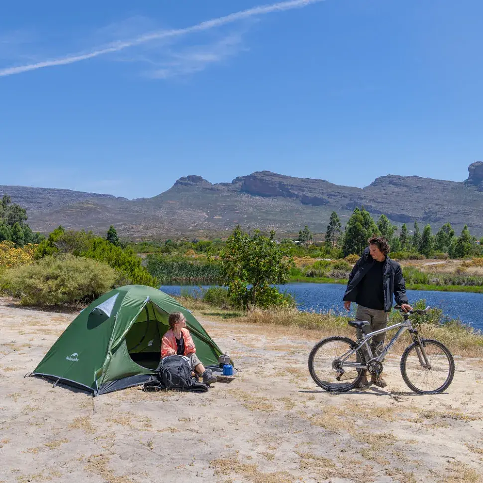 Намет тримісний Naturehike Bleik Series Tent CNK2550WS038, зелений - фото 4