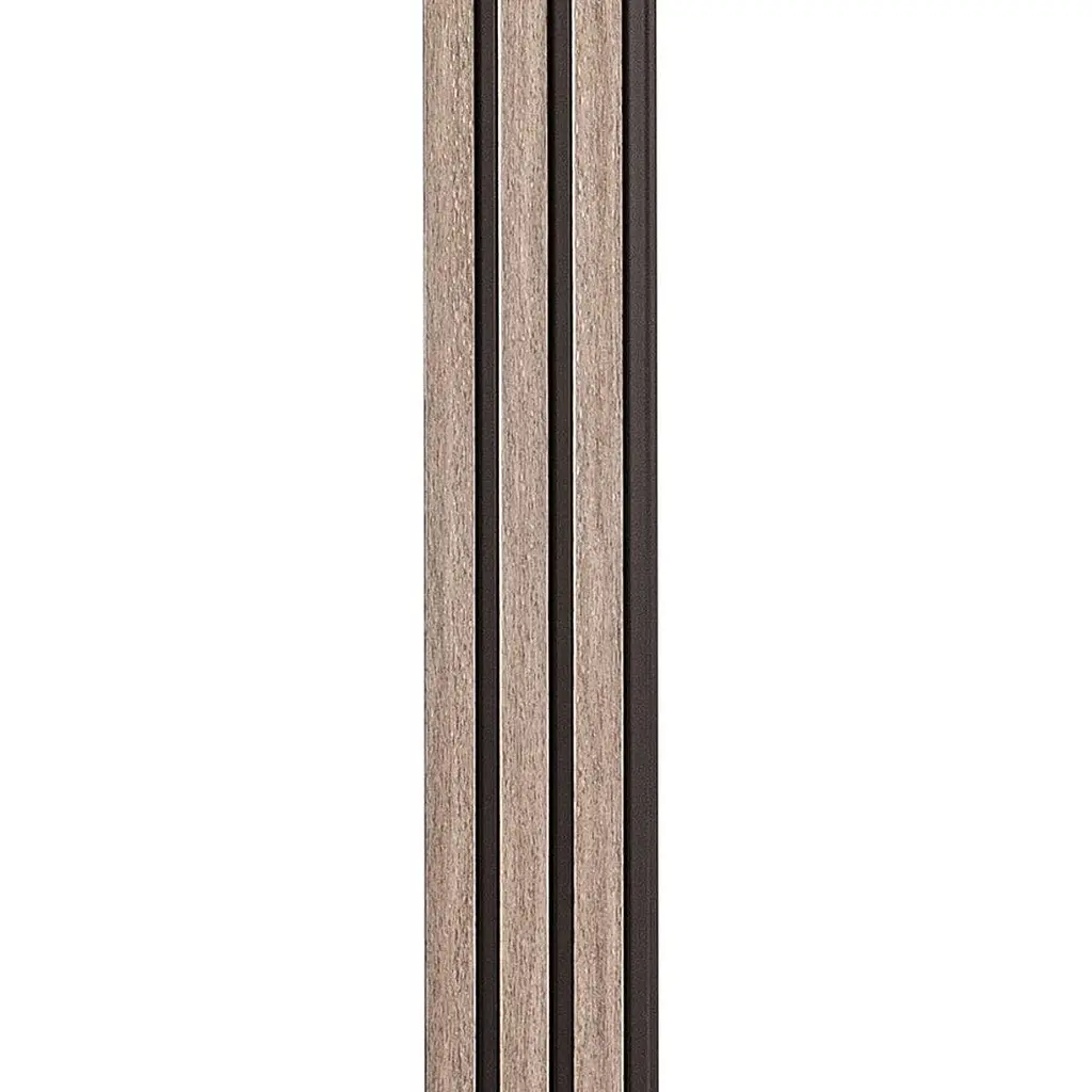 Рейка декоративна Wall Sticker PS 2900х120х12 мм Сіро-коричневий SW-00001744 - фото 5