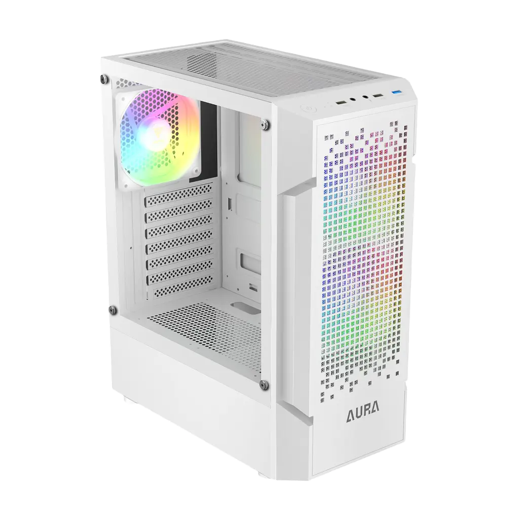 Корпус Gamdias Aura GC7 ARGB White (4711514500684) - фото 3