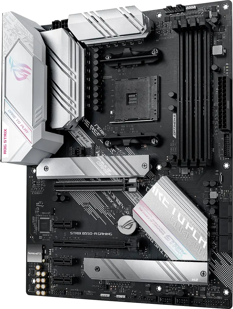 Материнская плата ROG STRIX B550-A GAMING sAM4 B550 4xDDR4 M.2 HDMI DP ATX Asus teh0019012 - фото 9