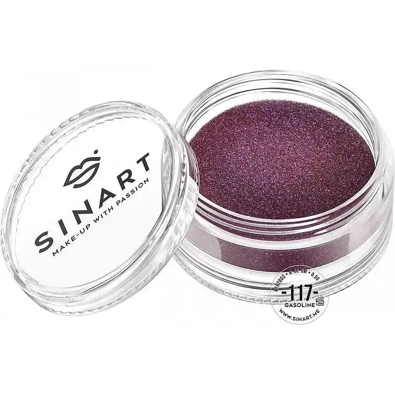 Розсипчасті тіні Sinart Make-Up With Passion тон 117 (Gasoline) 1 г - фото 2