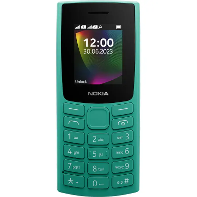 Мобільний телефон Nokia 106 DS 2023 Green (1GF019BPJ1C01) - фото 2