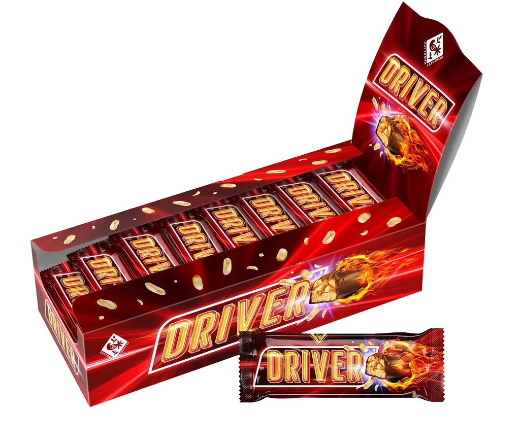Батончик Житомирські ласощі Driver 24 шт * 40 г - фото 2