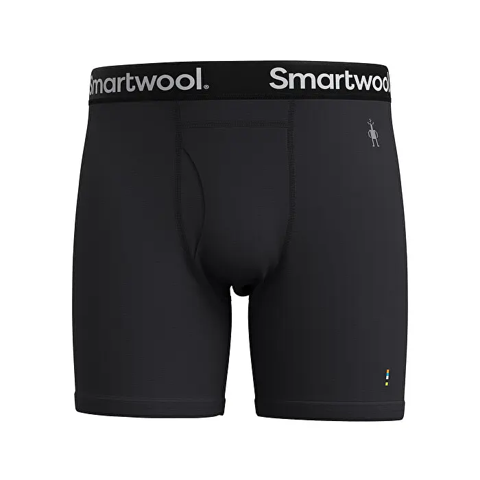 Трусы мужские Smartwool Men's Merino Boxer Brief Boxed S Черный - фото 2