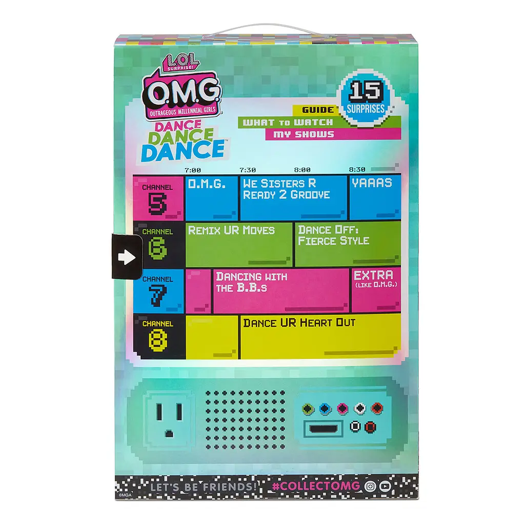 Игровой набор с куклой L.O.L. Surprise O.M.G. Dance Леди-Крутышка (117889) - фото 3