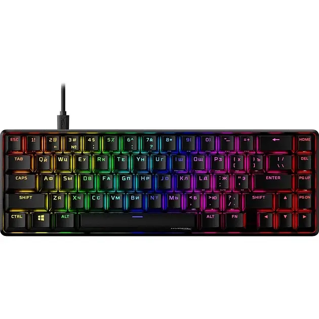 Клавіатура HyperX Alloy Origins 65 Aqua Switch (56R64AA)
