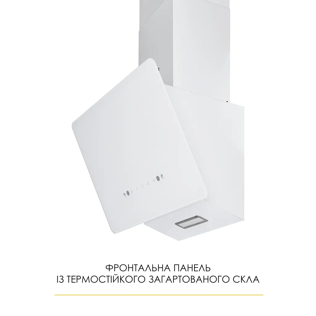 Витяжка декоративна похила WEILOR AURA WDS 63 WHITE - фото 2