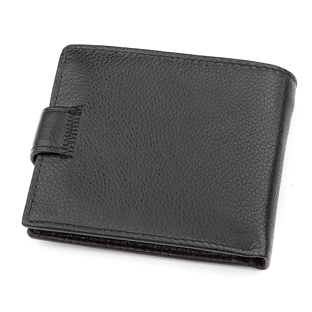 Мужской кожаный кошелек (ST103) ST Leather 11.5х9.5х2.5 см acs0015193 - фото 2