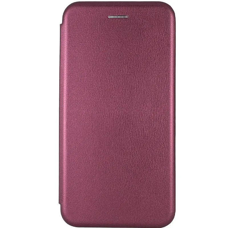 Шкіряний чохол-книжка Classy для Xiaomi Redmi Note 10 5G / Poco M3 Pro Бордовий - фото 2