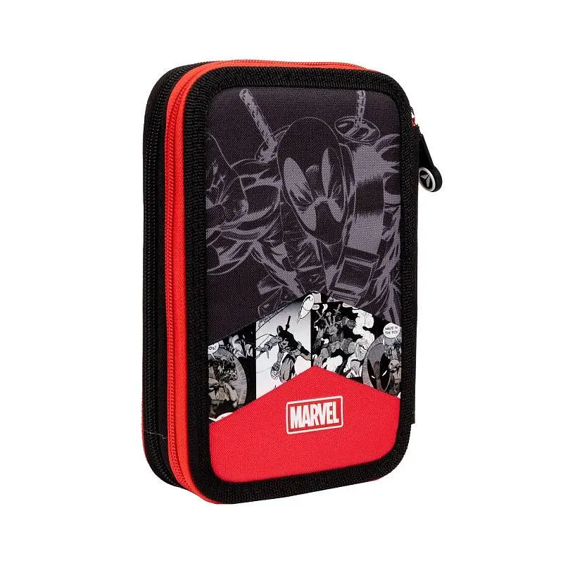 Пенал твердий "YES" /533128/ 2 відділ. HP-01 Marvel Deadpool (1/48) - фото 2