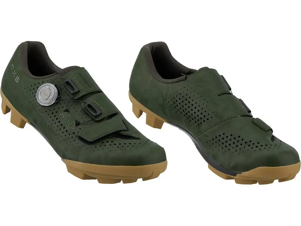 Велообувь Shimano M RX600 44 Зеленый (1096-ESHRX600MCE01S44000) - фото 2