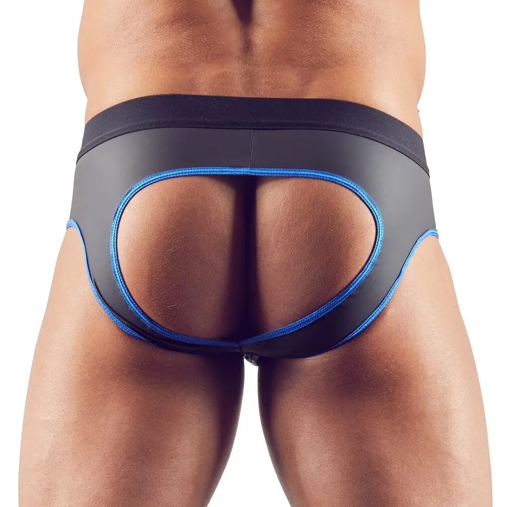 Мужские трусы Svenjoyment Underwear Jock L черный с синим - фото 3
