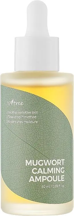 Заспокійлива сироватка з екстрактом японського полину 50 мл Isntree Mugwort Calming Ampoule