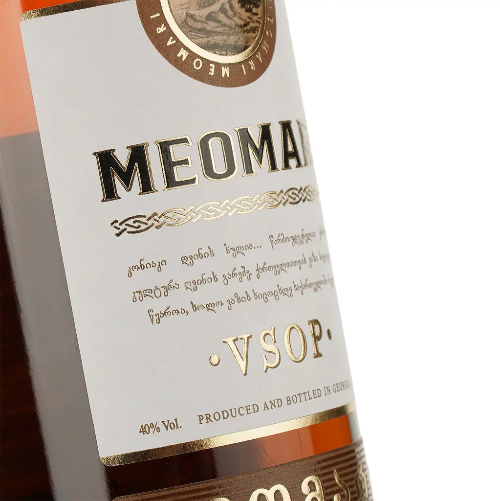 Грузинский коньяк Meomari VSOP 40% 0.5 л - фото 4