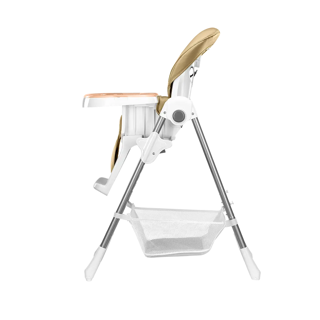 Стільчик для годування Lionelo Linn Plus бежевий з білим (LO.LI01) - фото 3