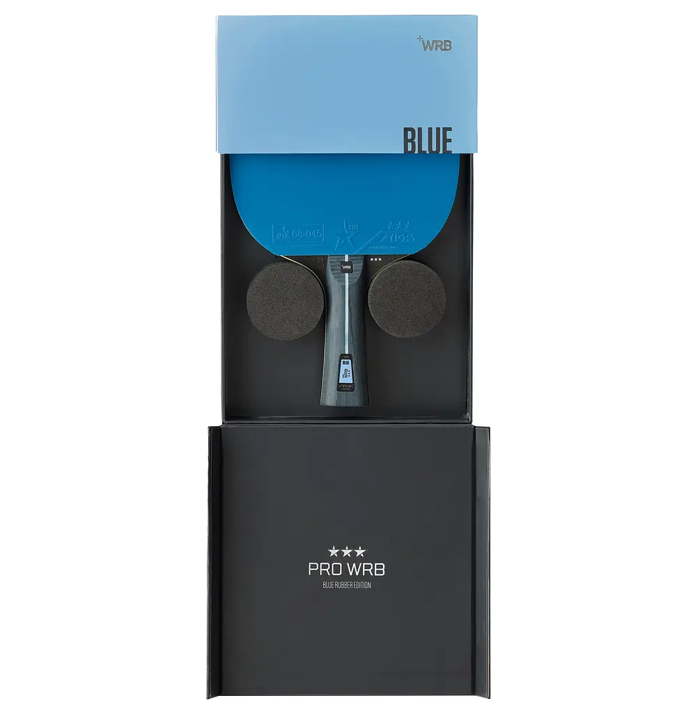 Ракетка для настільного тенісу Stiga Pro WRB Blue Edition 3 Star FL (1213-0006-01) - фото 3