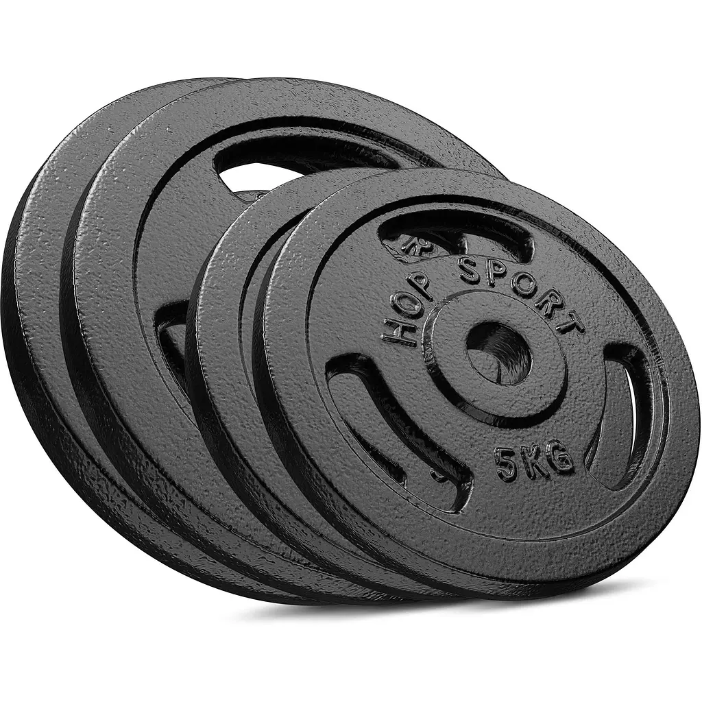 Набор Hop-Sport Strong 99кг со скамейкой HS-1030 и стойками 1005L - фото 9