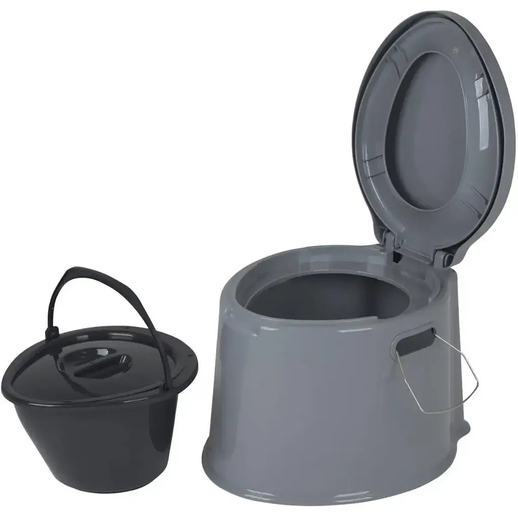 Биотуалет Bo-Camp Portable Toilet 7 Liters Grey (5502800) - фото 2