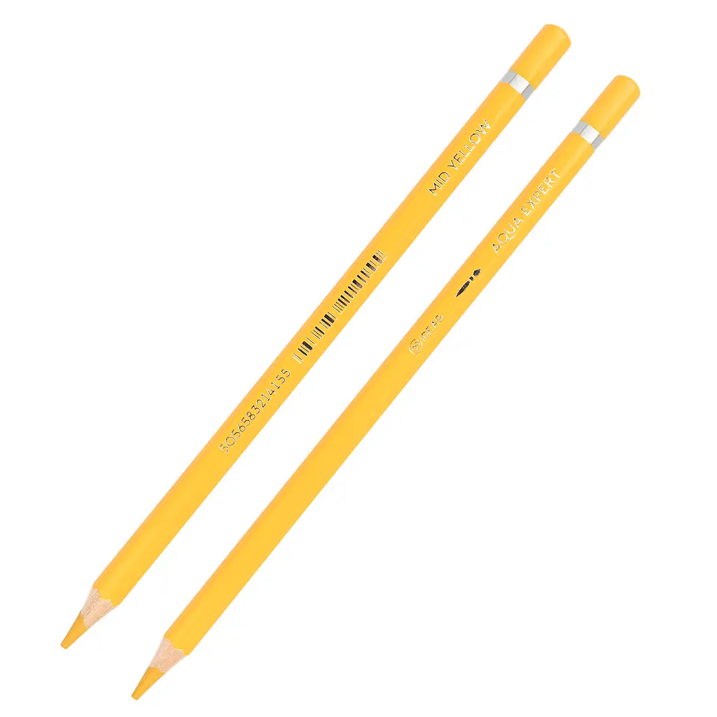 Олівець акварельний 99IDEAS "Aqua Expert", Mid Yellow/Середньо-жовтий, 99AE-MYEL - фото 2