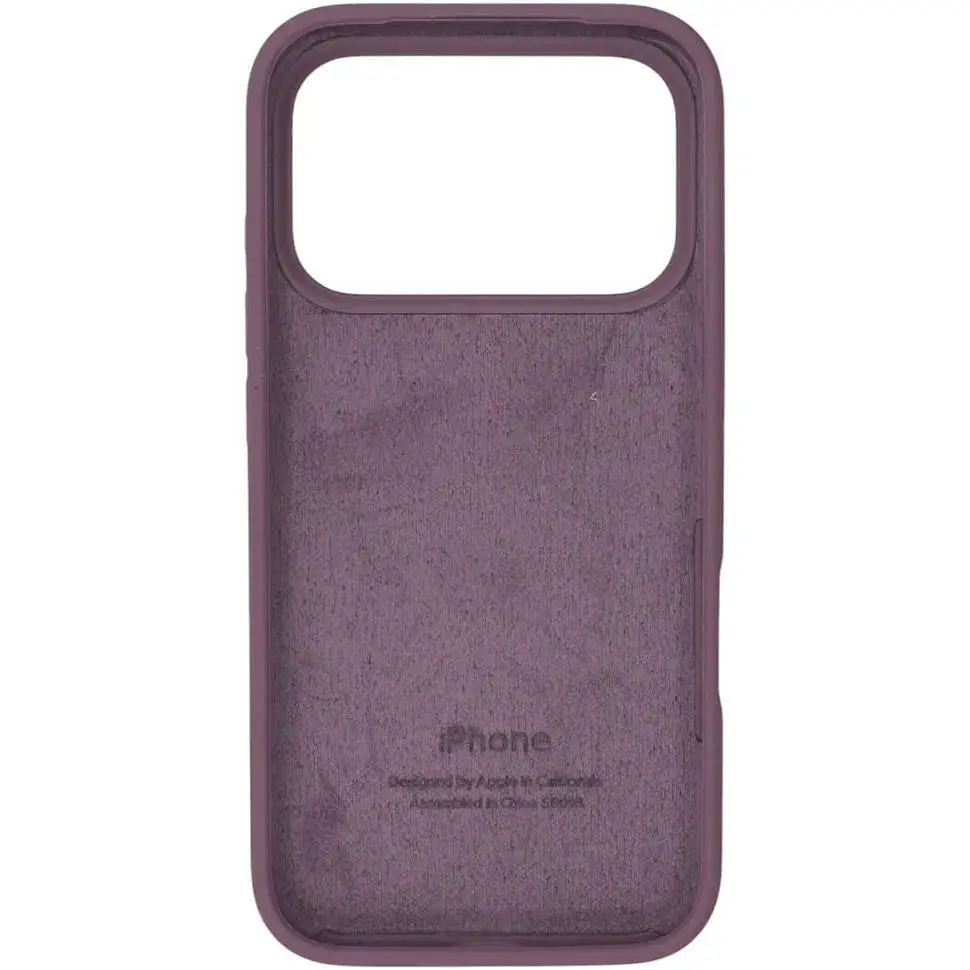 Чохол Silicone Case для Apple iPhone 17 Pro Max Taro Purple AA [145090] - фото 2