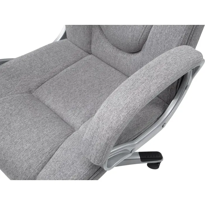 Офісне крісло GT Racer X-2852 Classic Fabric, сіре (X-2852 Classic Fabric Gray) - фото 5