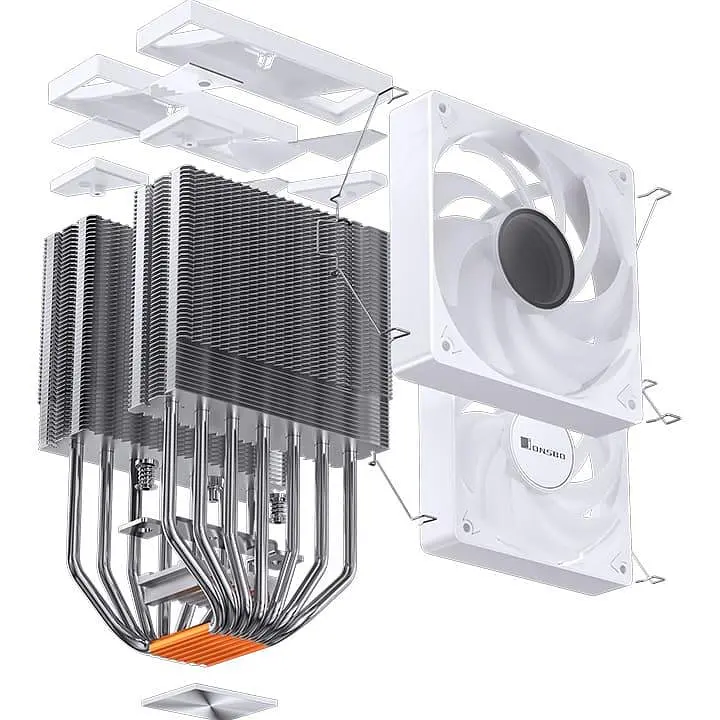 Кулер для процесора Jonsbo CR-3000 ARGB White (CR-3000 ARGB White) - фото 9