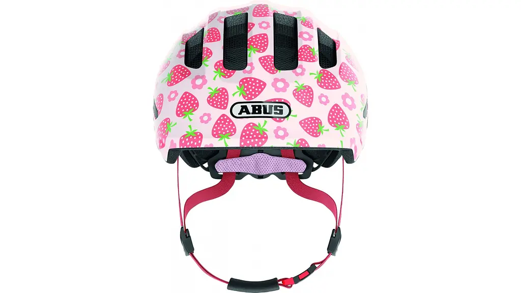 Велошлем Abus Smiley 3.0 LED M Pink Rose (1007-677076) - фото 2